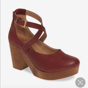 Free People Leather Buena Vista Clog